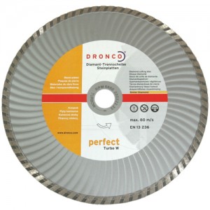 Диамантен диск ф115mm за бетон, каменин, гранит, мозайка  PERFEKT TURBO