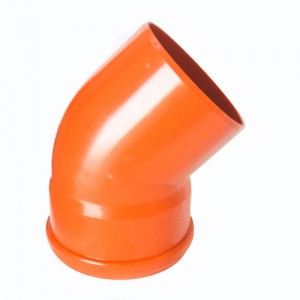 PVC Дъга ф160 мм оранжева
