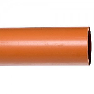 PVC тръба ф50 мм х 1.8мм оранжева