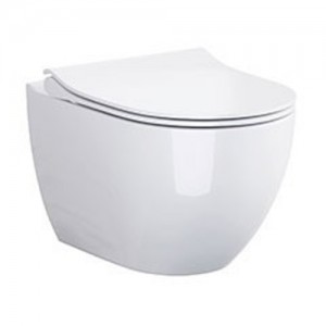 Конзолна тоалетна чиния Urban Harmony с ултратънка дъска