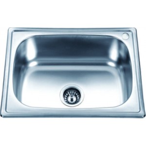 Кухненска мивка Алпака за вграждане правоъгълна 60/45см ICK D6045P