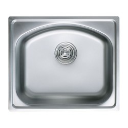 Кухненска мивка Алпака за вграждане правоъгълна 50/43 см  ICK 5042