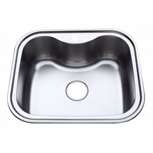Кухненска мивка Алпака за вграждане 58/48 см ICK 5848