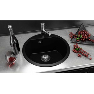 Кръгла кухненска мивка ф510 мм от Граниксит код: 223