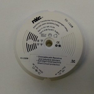 Трансформатор ( ТРАФ ) за халогенна лампа кръгъл димируем 150W