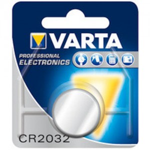 Алкална плоска батерия VARTA CR2032