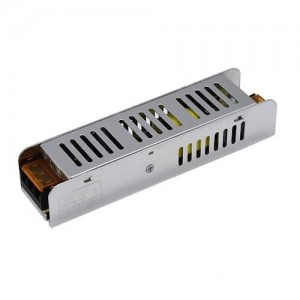 Трансформатор за LED 100W 12V/8.5A Slim метал