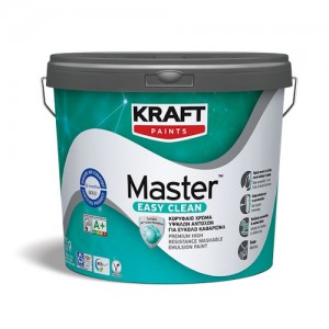 Латекс 1л бял Kraft Master Easy Clean