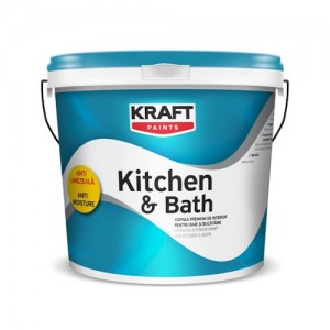 Латекс 1л бял Kraft Kitchen and Bath