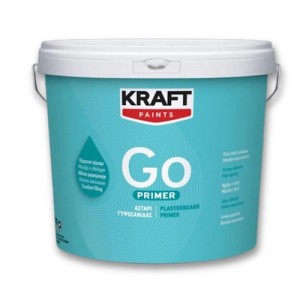 Грунд 3л за гладки повърхности Kraft Go Plasterboard