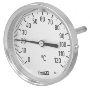 Термометър радиален биметален
