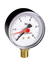 Manometer for reducing valve
