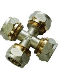 Cross Fitting For Pipes