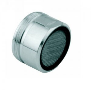 Water saving Aerator with nut and male thread