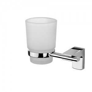 Glass Toothbrush Holder Cup