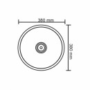 Кухненска мивка Алпака за вграждане ф380 мм ICK 3838