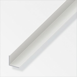 PVC L-профил 30/30 мм бял лак